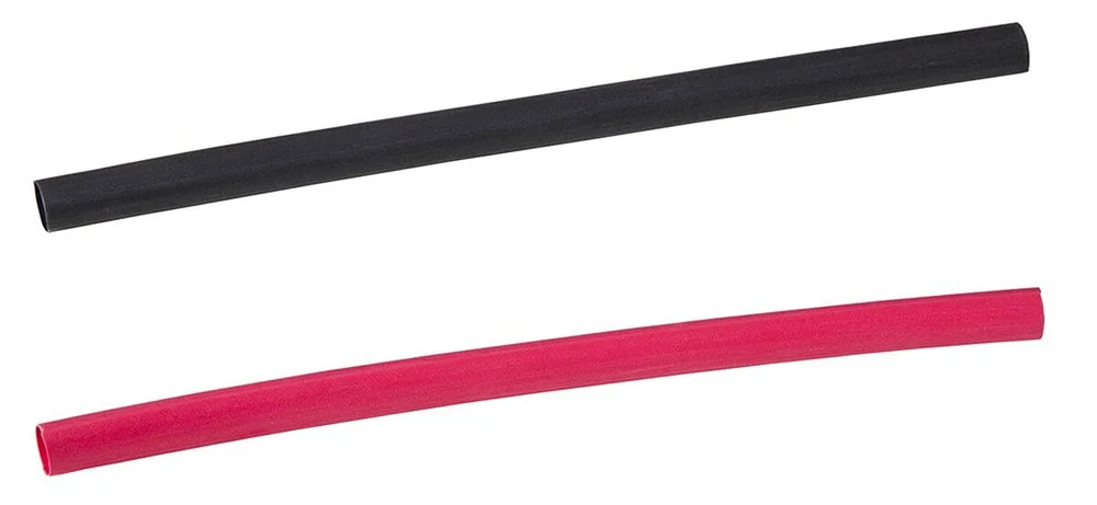Nelco Krympeslange svart/rød, 30 cm v:4503409
