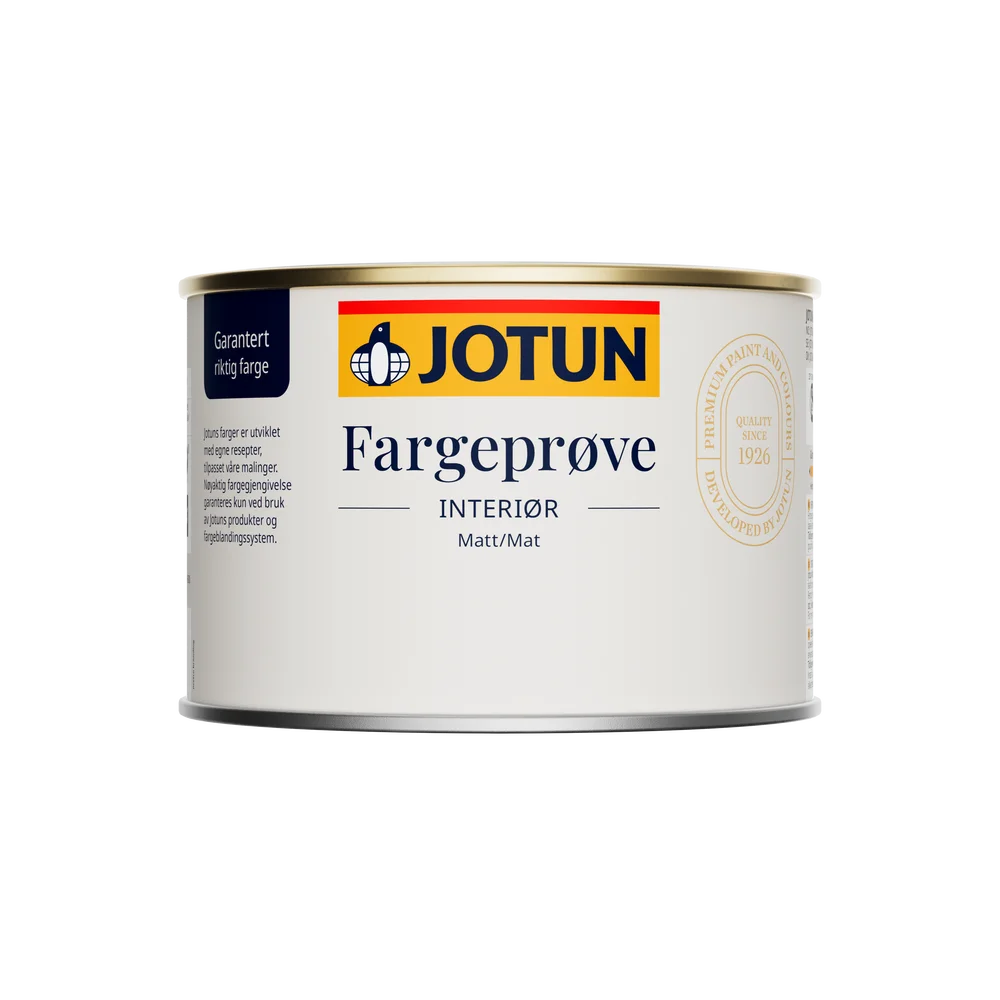 JOTUN Fargeprøve Interiør c-base matt 0,45 l – fargeprøve v:1203807 JOTUN Fargeprøve Interiør c-base matt 0,45 l – fargeprøve v:1203807