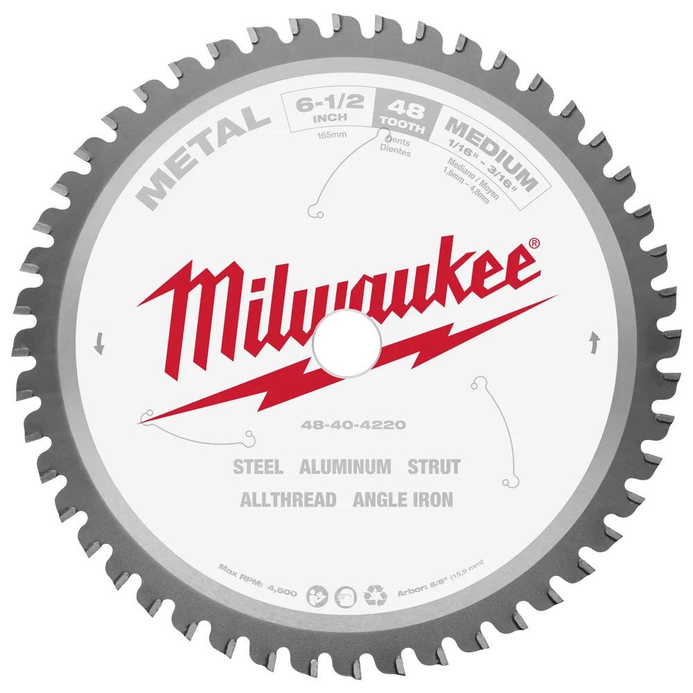 Sirkelsagblad m165x15,87x48t milwaukee v:1922136