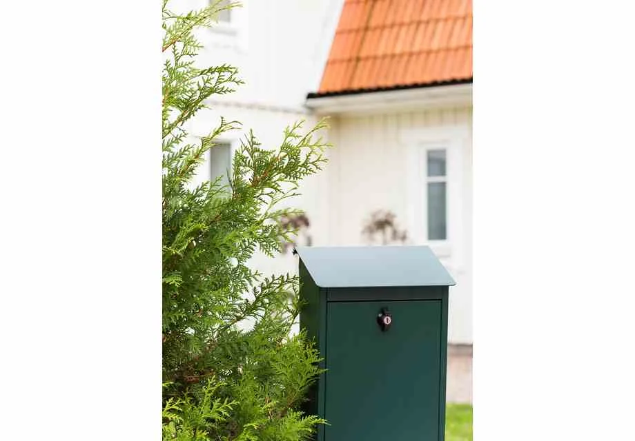 Postkasse classic låsbar 9441B grønn v:9681517