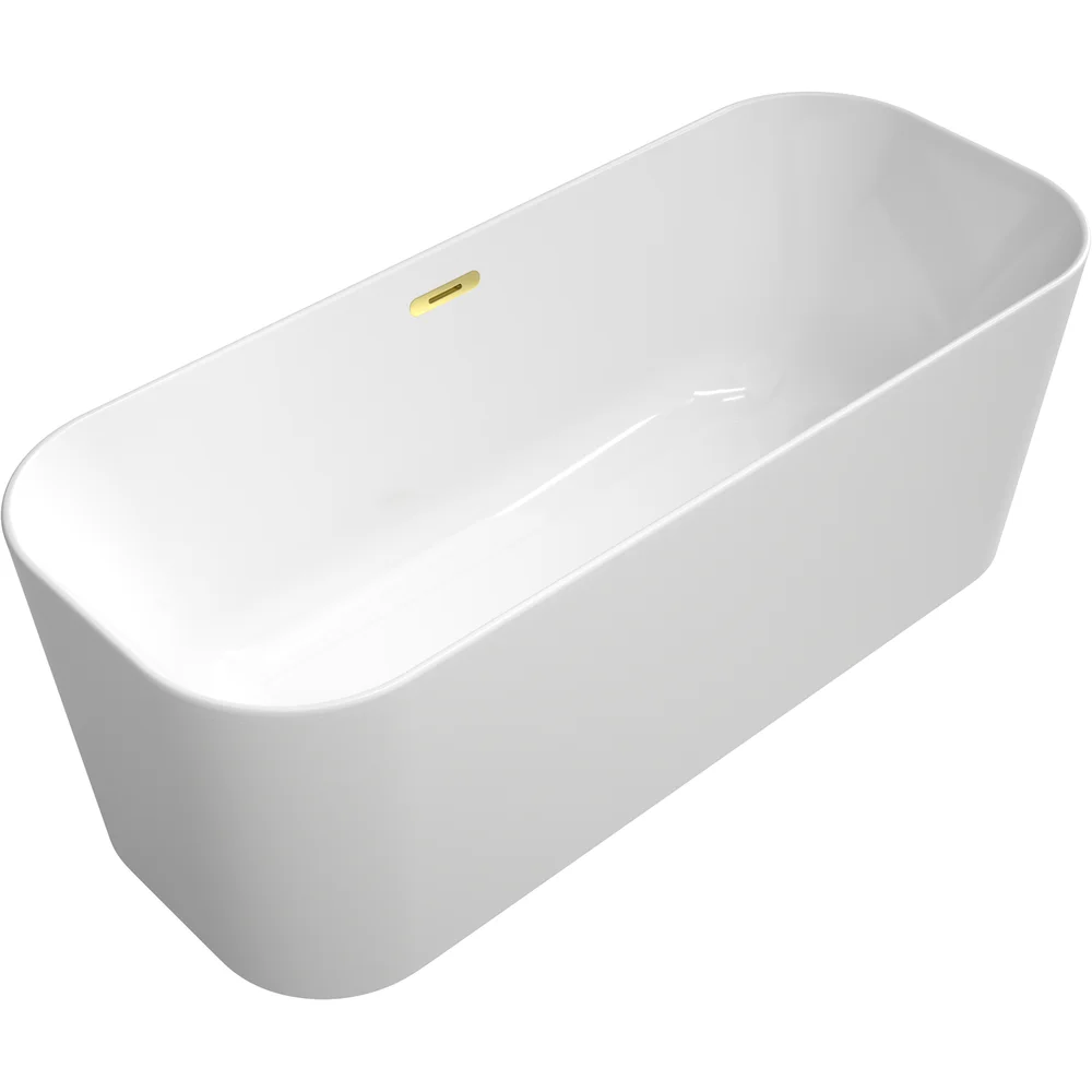 V&B FINION BADEKAR 170X70 MED LYS, DETALJER I GULL v:9028609 V&B FINION BADEKAR 170X70 MED LYS, DETALJER I GULL v:9028609