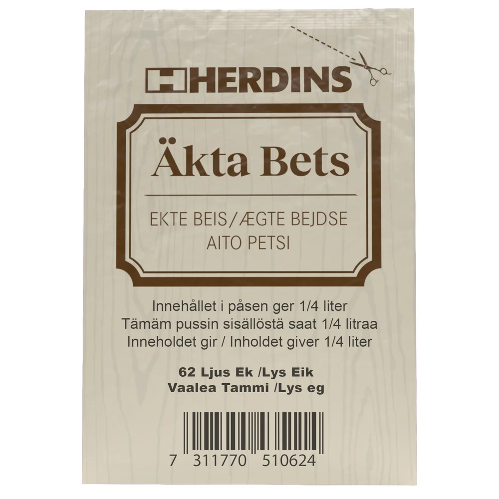 Herdins Herdins Äkta bets 62, ljus ek v:9217691