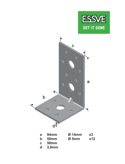 KOMBIVINKEL V12 94X50X50X3 FZV -50 v:7304776