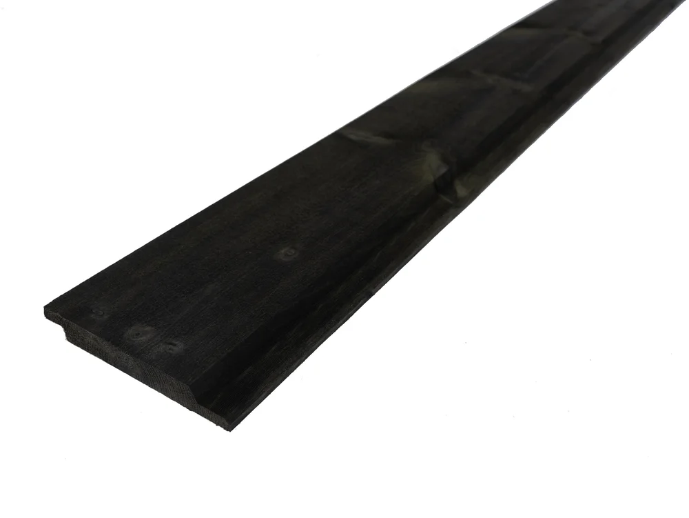 Dobbelfals kledning 60° svart 19×148 mm v:3966551