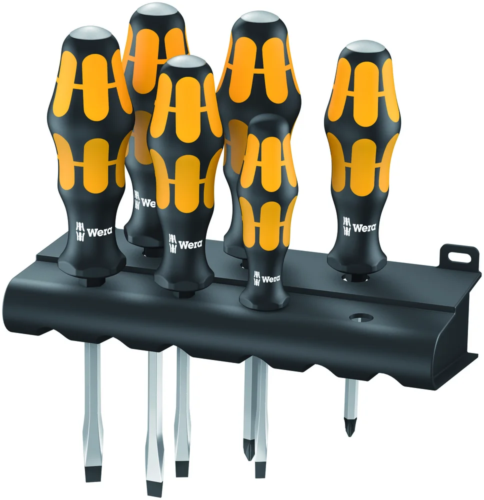 Skrutrekker-sett 4 spor, 2 pz sb flat spor v:4602629