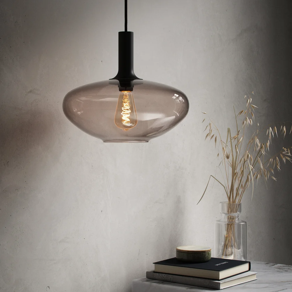 NORDLUX DIMBAR LYSPÆRE SPIRAL EDISON E27 ST64 4,9W 2200K, DEMPET GULL v:2308883