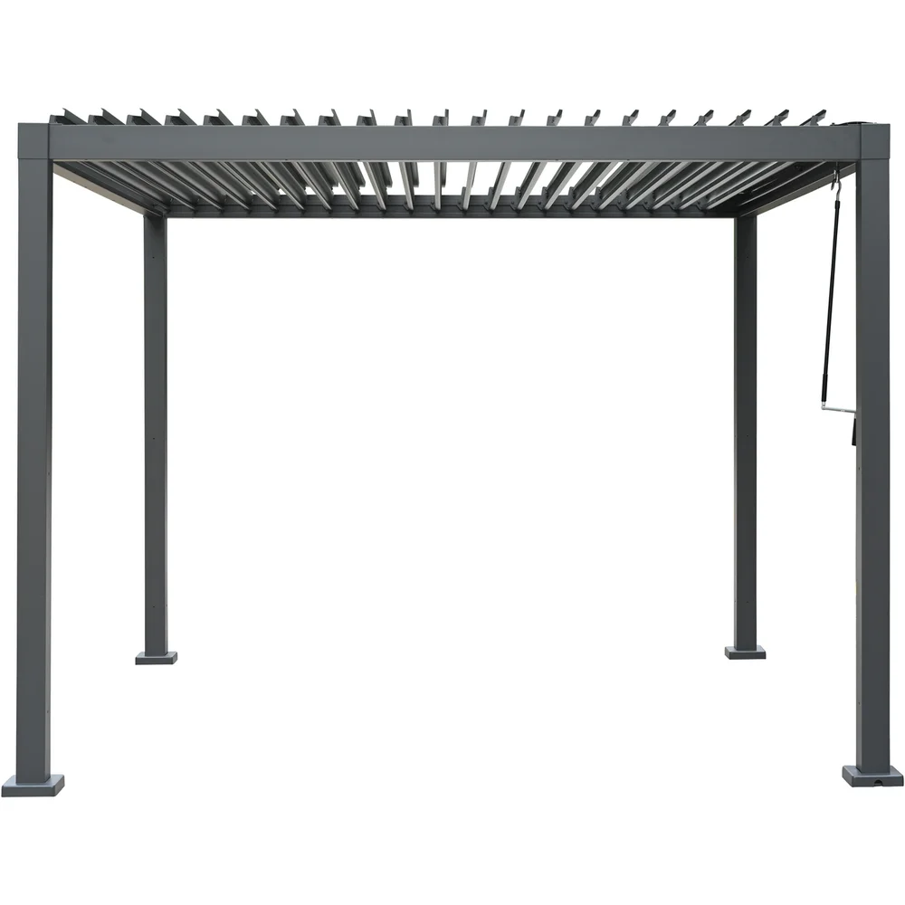 OUTFIT PERGOLA 3X3M SORT v:3021252