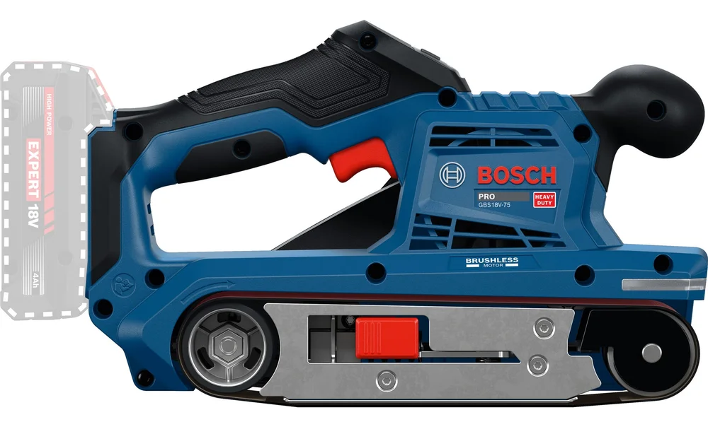 BOSCH BÅNDSLIPER GBS 18V-75 v:1344335 BOSCH BÅNDSLIPER GBS 18V-75 v:1344335