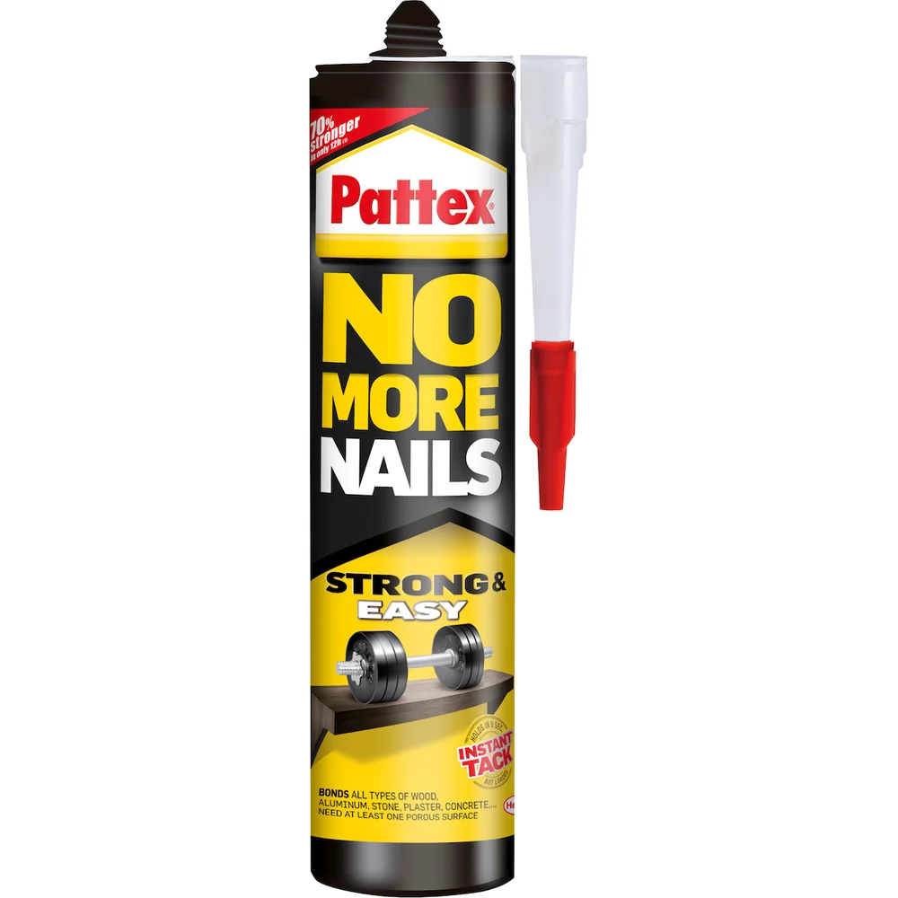 PATTEX NO MORE NAILS STRONG & EASY INNENDØRS 300ML v:8191672