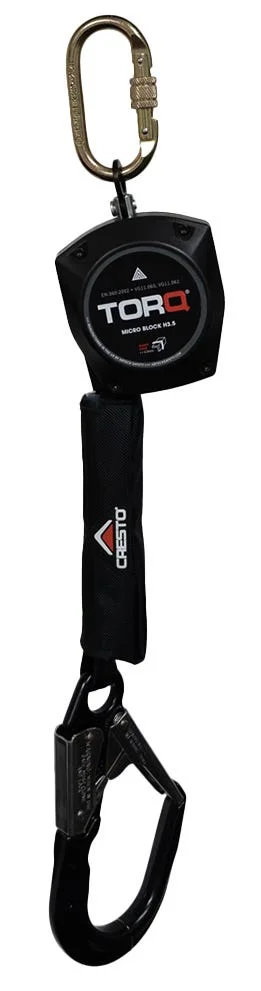 CRESTO FALLSIKRINGSBLOKK TORQ MICRO 3,5M STOR KROK v:9407040