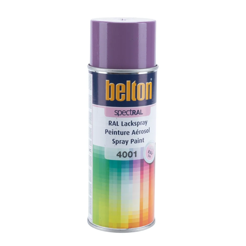 Belton Spraymaling, Rødfiolett RAL 4001, 400 ml v:3440152