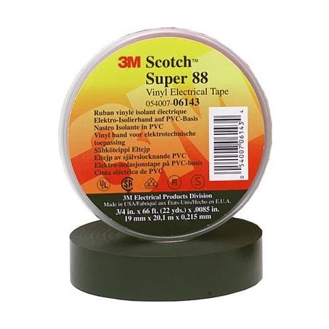 Scotch Super 88 3M Elektrisk tape 3108510 Scotch Super 88 3M Elektrisk tape 3108510