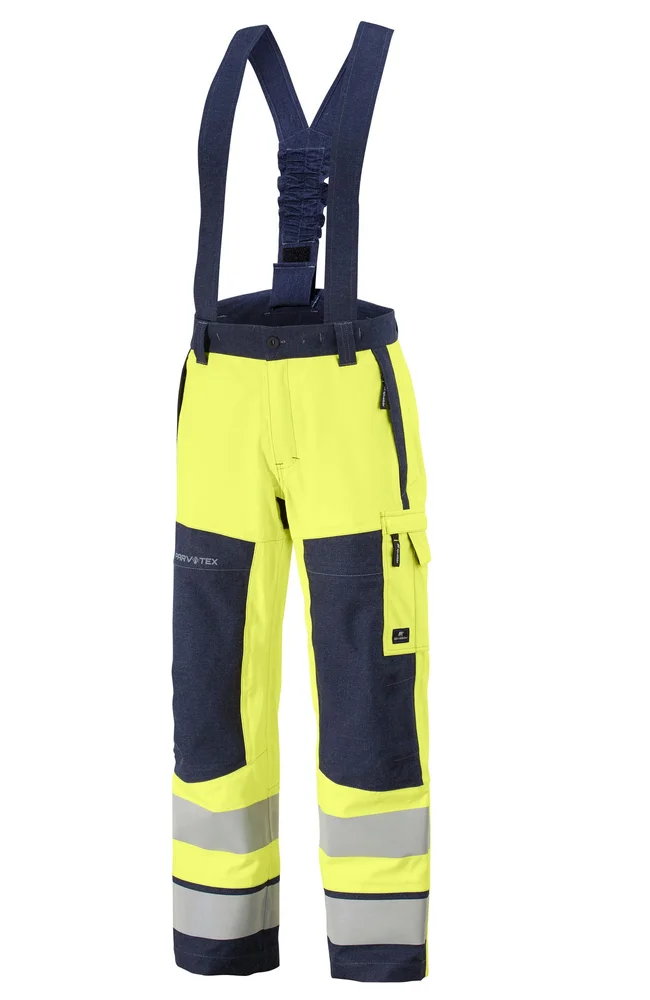 BJÖRNKLÄDER SKALLBUKSE FLAMMEHEMMENDE VARSEL PARVOTEX 290-2 KL. 2 GUL/MARINBLÅ v:8428495 BJÖRNKLÄDER SKALLBUKSE FLAMMEHEMMENDE VARSEL PARVOTEX 290-2 KL. 2 GUL/MARINBLÅ v:8428495