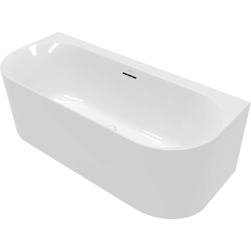 V&B LOOP & FRIENDS OVAL DUO BACK-TO-WALL BADEKAR 180X80 HVIT ALPIN v:7804095 V&B LOOP & FRIENDS OVAL DUO BACK-TO-WALL BADEKAR 180X80 HVIT ALPIN v:7804095