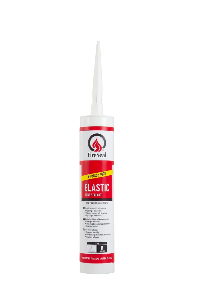 FIRESEAL SILIKON FS-1000 HVIT 310ML. v:7760643