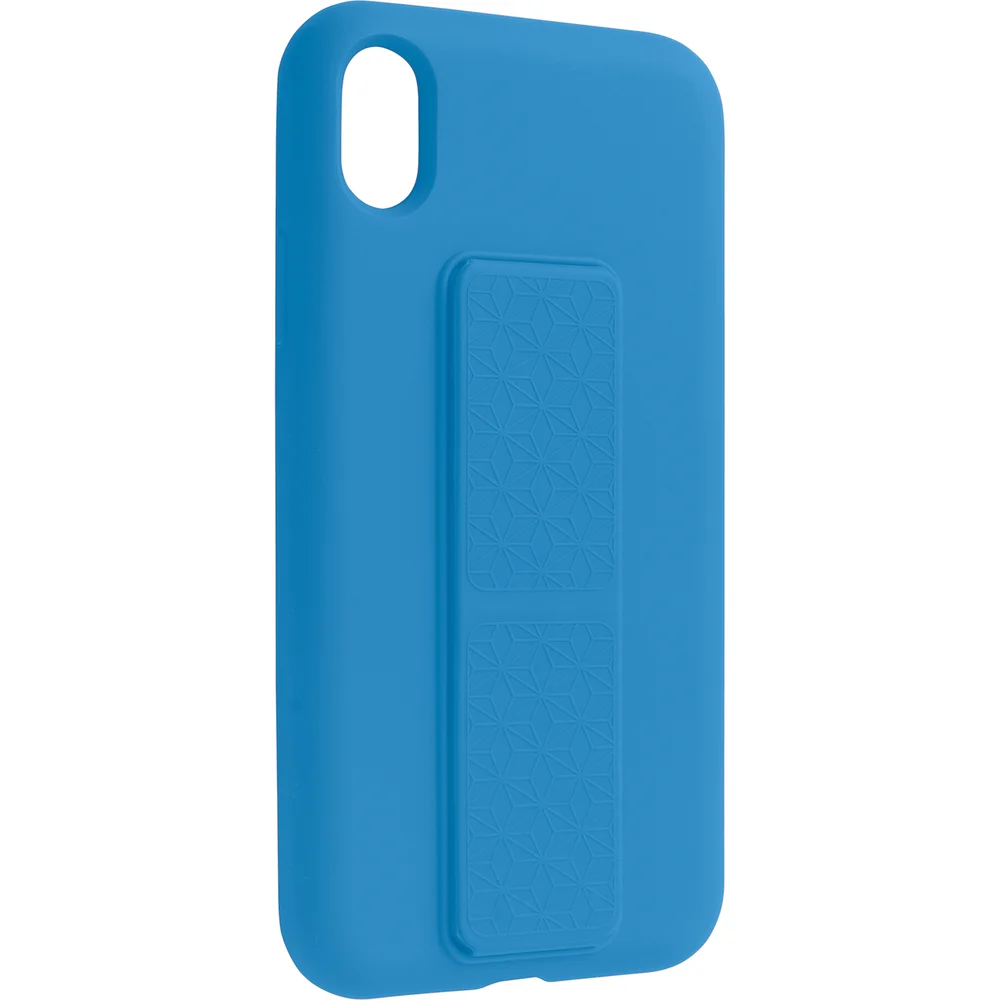 LEKI BYCPH COVER IPHONE X/XS BLÅ GRIP AND STAND SILICONE v:3213590
