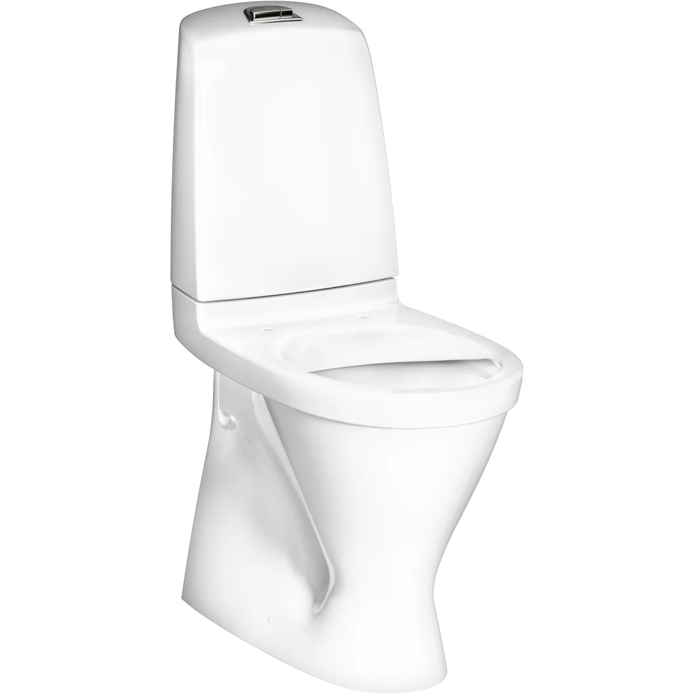 GUSTAVSBERG NAUTIC 1546 M/SKJULT S-LÅS & HYGIENIC FLUSH, HØY MODELL v:4757224
