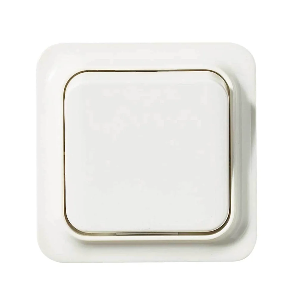 Schneider Electric Strømbryter, 1-polet, hvit v:2583824