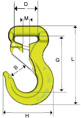 GUNNEBO INDUSTRIES KROK RUNDSLINGKROK RH-1-10 v:9064873