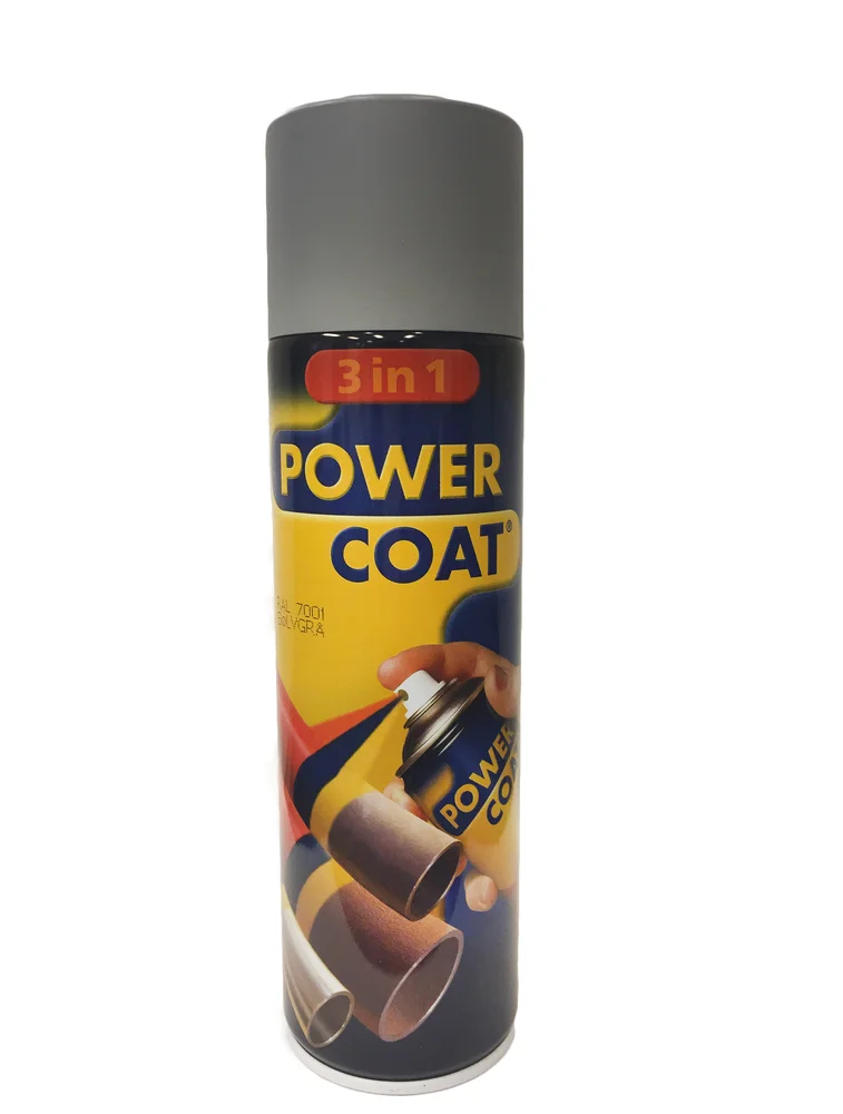 Spraymaling powcoat 3in1 7001 sølvgrå v:8470484