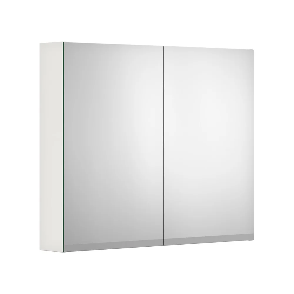 GUSTAVSBERG ARTIC SPEILSKAP 80 HVIT M/UNDERBELYSNING & STIKK v:7734869