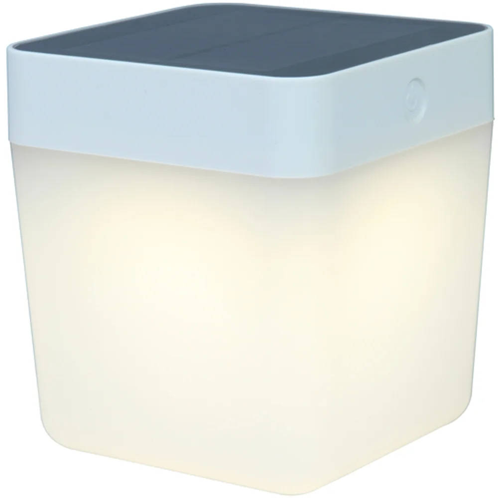 LUTEC TABLE CUBE BORDLAMPE HVIT v:2730509 LUTEC TABLE CUBE BORDLAMPE HVIT v:2730509