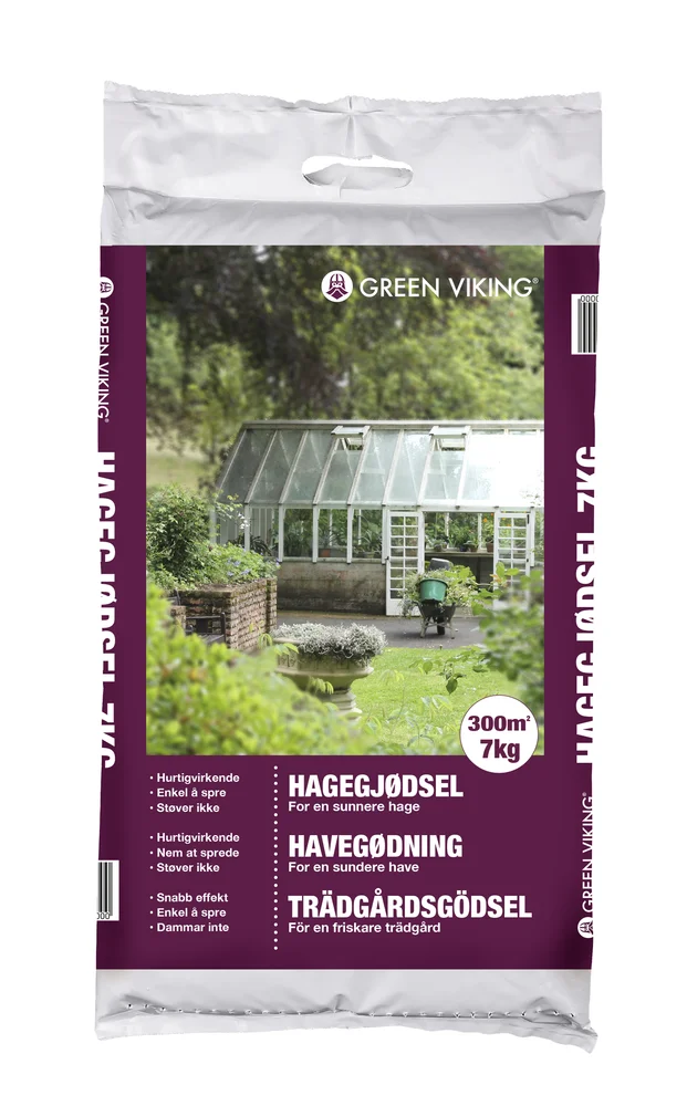 Green viking hagegjødsel 7 kg v:3092407