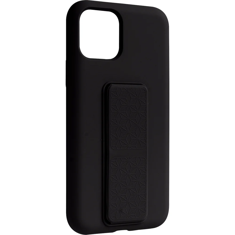 LEKI BYCPH COVER TIL IPHONE 11 GRIP AND STAND SILIKON SORT v:9701566