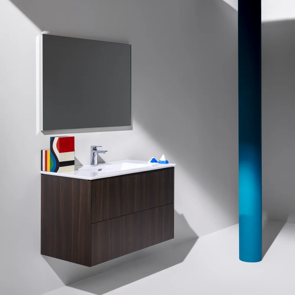 LAUFEN BASE BADEROMSMØBEL 120 MØRK ALM v:3054460