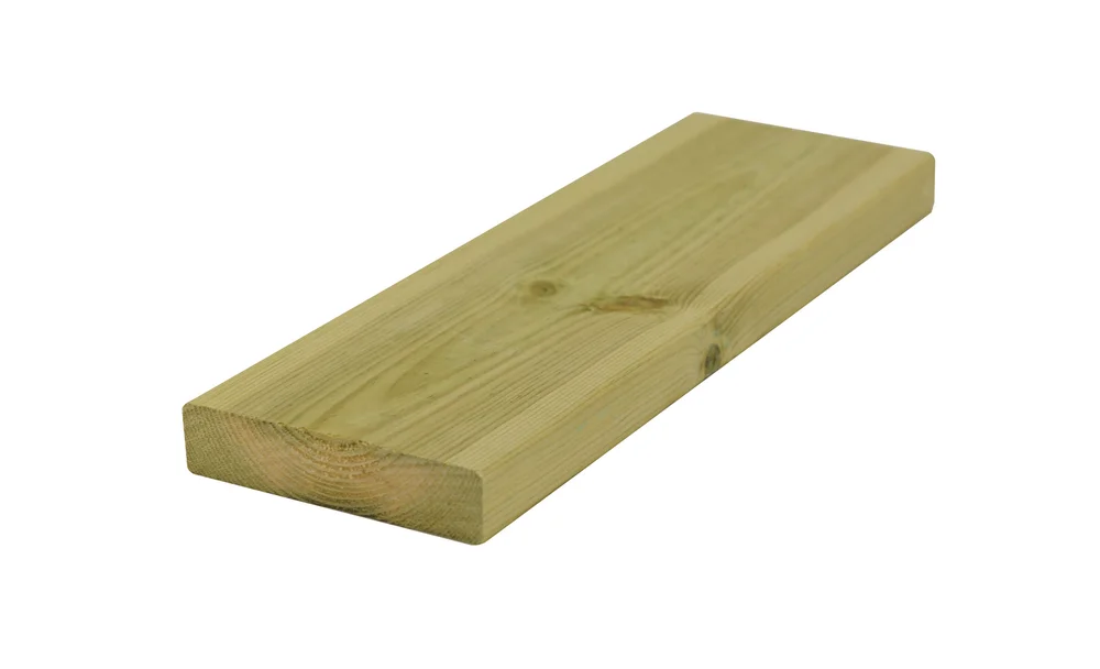 Terrassebord 28x120x5100 Furu Cu Impregnert v:3572242
