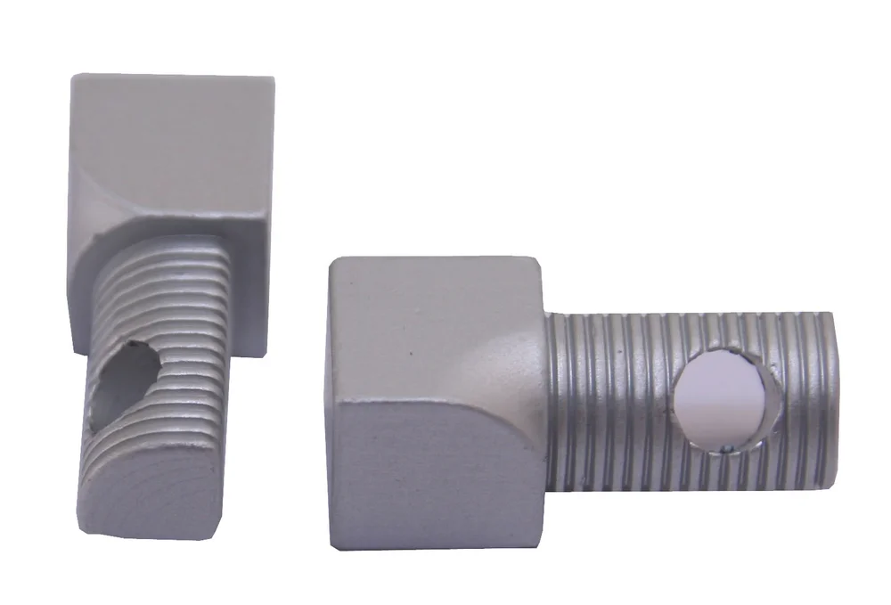 Hjørnestift innvendig anodisert aluminium 10 mm pakke a 2 stk v:5252725