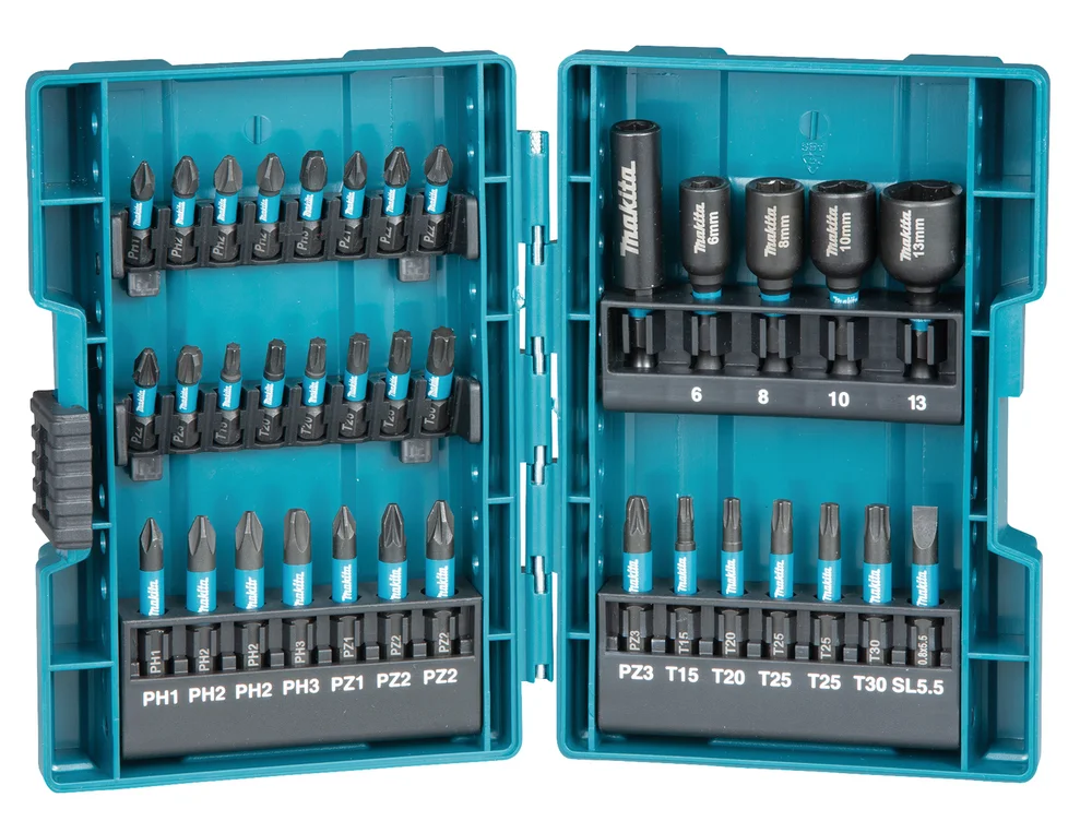 BITSSETT 35 DELER B-66880 1/4" v:1863165