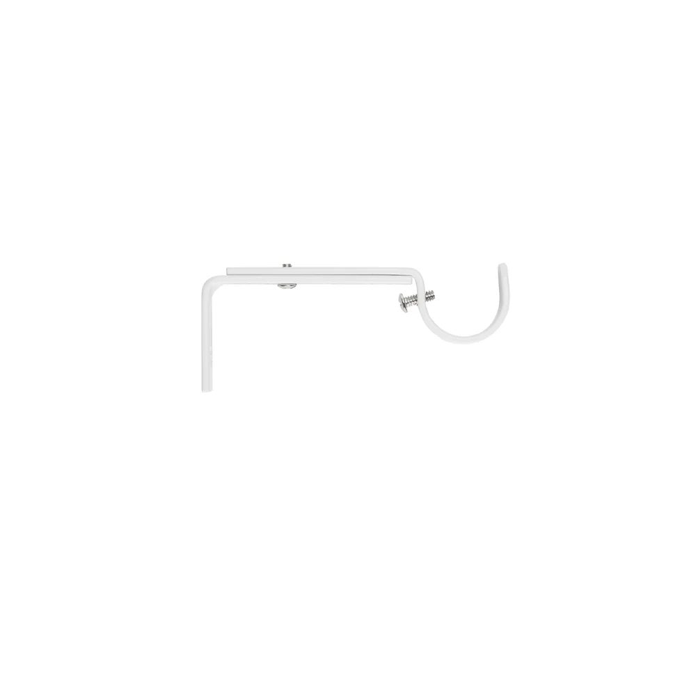 KIRSCH HOLDER Ø28 HVIT BLANK v:4316830