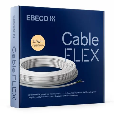 Cableflex 11 Ebeco Gulvvarmekabel 3084258 Cableflex 11 Ebeco Gulvvarmekabel 3084258