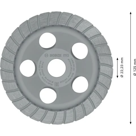 2608201231 Bosch Diamantkoppskive 4090043