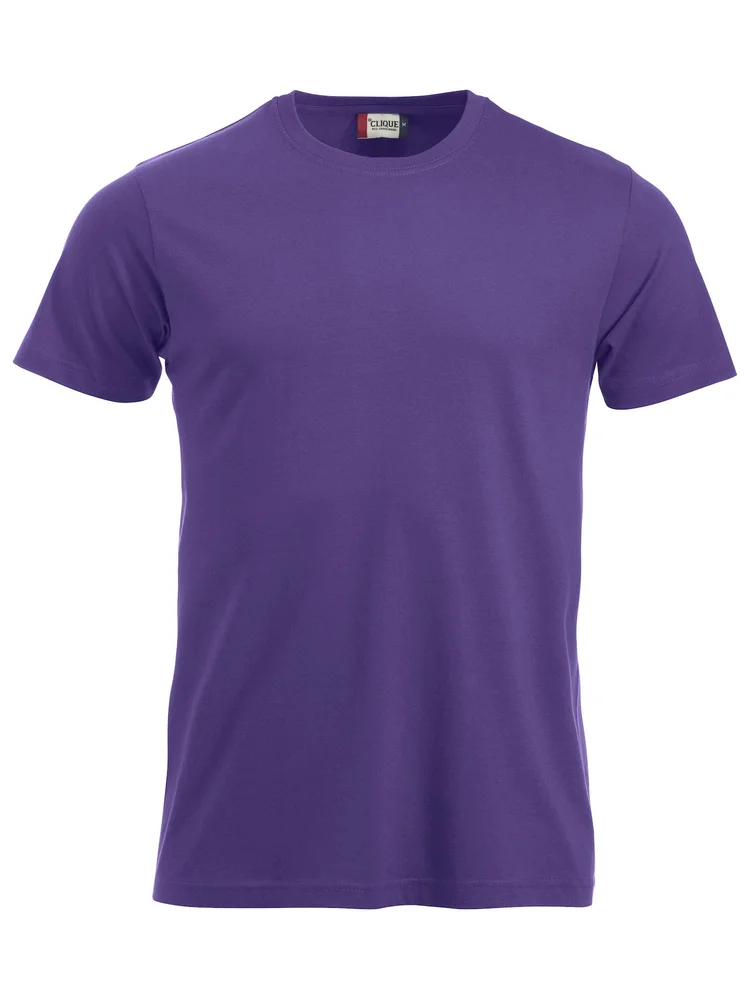 CLIQUE T-SHIRT NEW CLASSIC H LILLA v:5222401