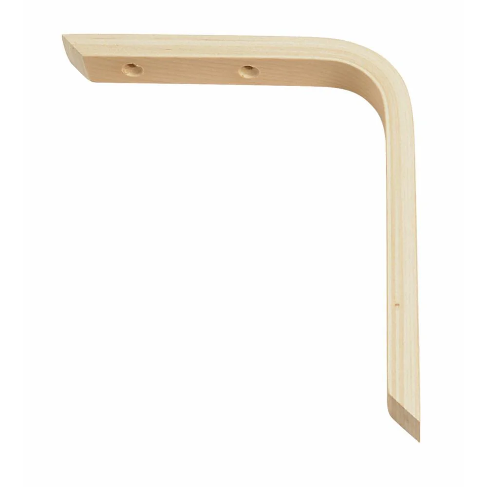 HOME-IT HYLLEKNEKT I FINÉR 2 X 15 X 17,5 CM NATUR v:9879764 HOME-IT HYLLEKNEKT I FINÉR 2 X 15 X 17,5 CM NATUR v:9879764