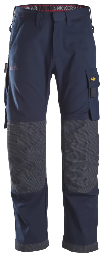 Bukse pw 6386 blå 50 protecwork snickers workwear v:8874912