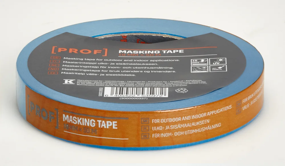 Maskeringstape 50mx19mm Blå – PROF v:3531278