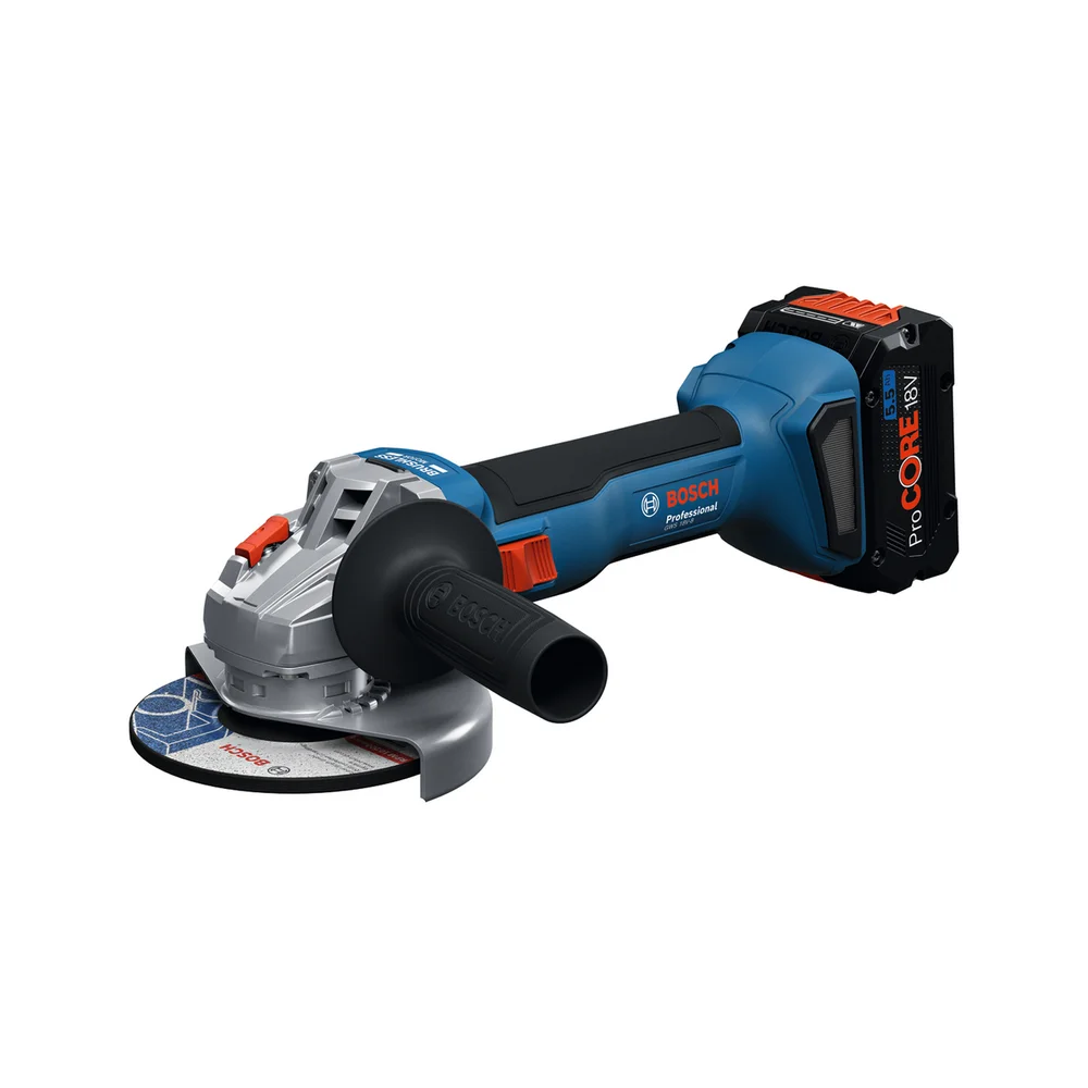 BOSCH VINKELSLIPER GWS 18V-8 125MM 1X4AH CASE v:8056453 BOSCH VINKELSLIPER GWS 18V-8 125MM 1X4AH CASE v:8056453