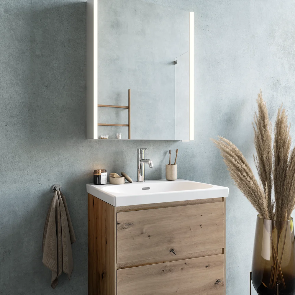 LAUFEN LUA MØBELSETT 60 CM 2 SKUFFER VILLEIK v:3428450