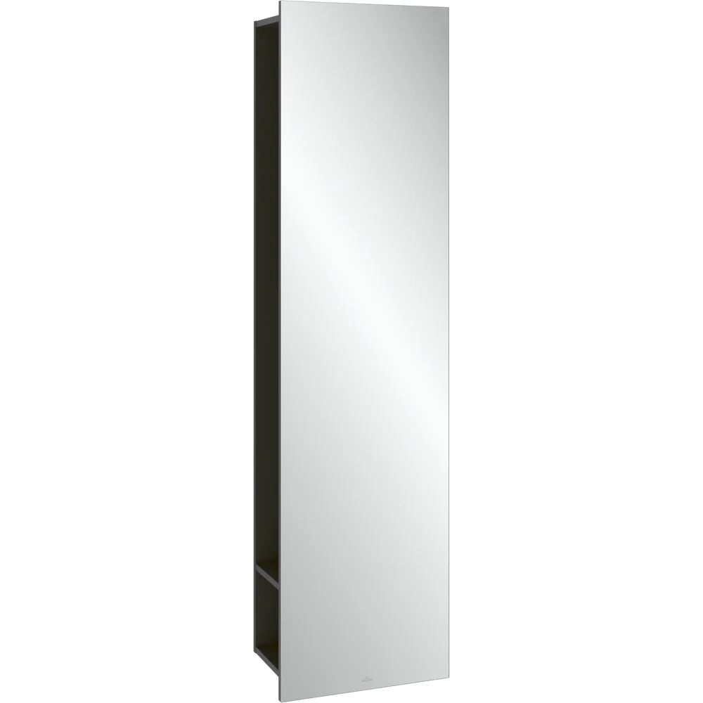 V&B SUBWAY 3.0 SPEILHYLLE 40X171 HØYRE GRAPHITE HÅNDTAK I KROM v:3700638