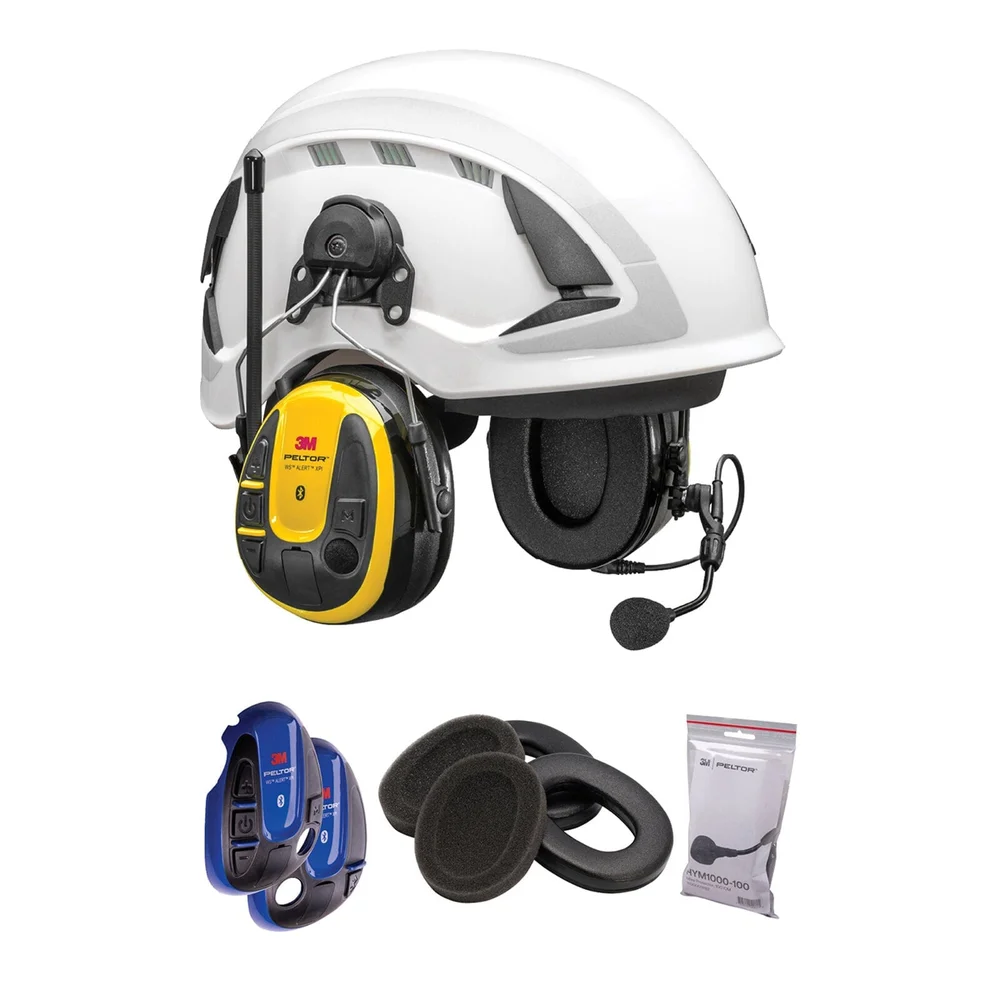 3M Peltor Hørselsvern WS ALERT XPI med hjelmfeste, Bluetooth & Mobil App, MRX21P3E3WS6 v:8046179 3M Peltor Hørselsvern WS ALERT XPI med hjelmfeste, Bluetooth & Mobil App, MRX21P3E3WS6 v:8046179