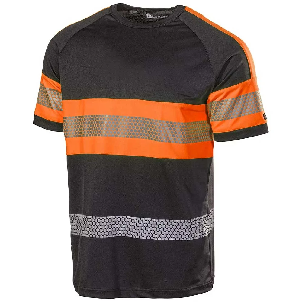 L.Brador T-skjorte, 6110p, Svart/Oransje v:2611075 L.Brador T-skjorte, 6110p, Svart/Oransje v:2611075
