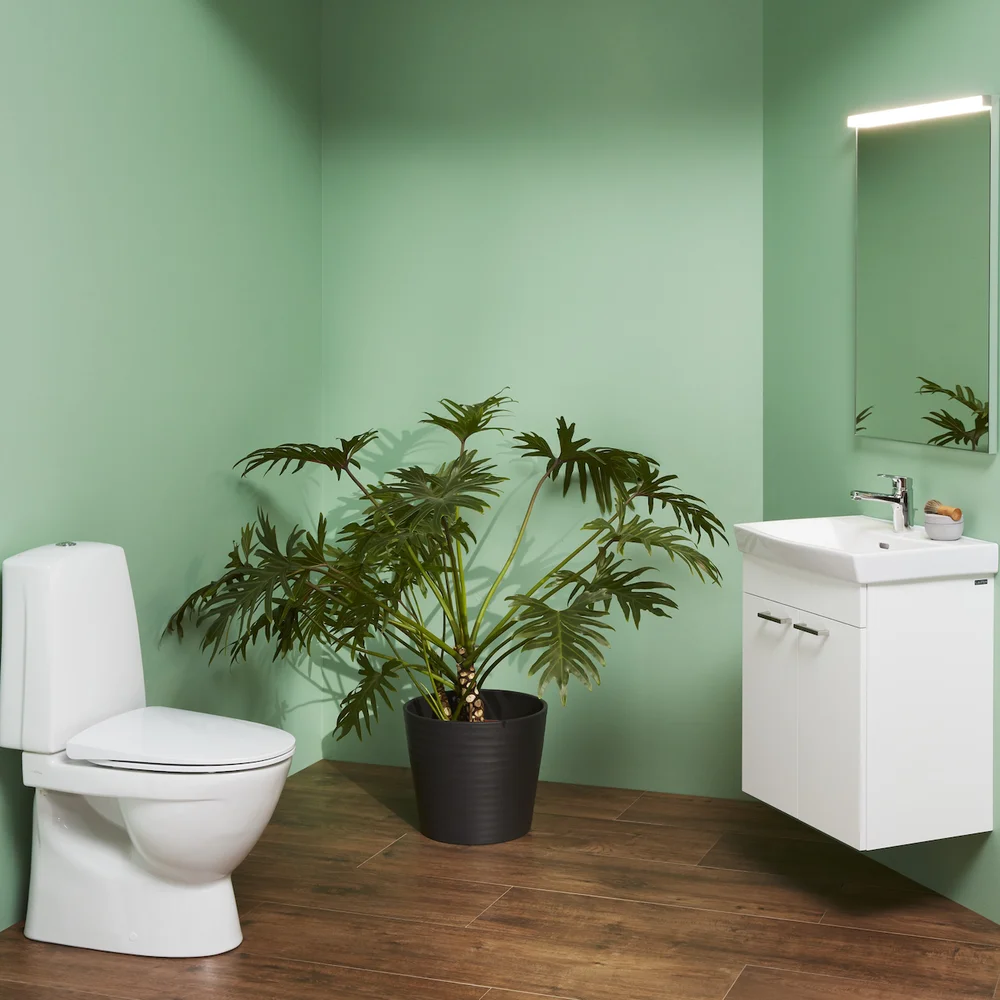 LAUFEN PRO N TOALETT HØY MODELL 4,5/3L SKJULT S-LÅS FOR LIMING LCC HVIT v:4769478
