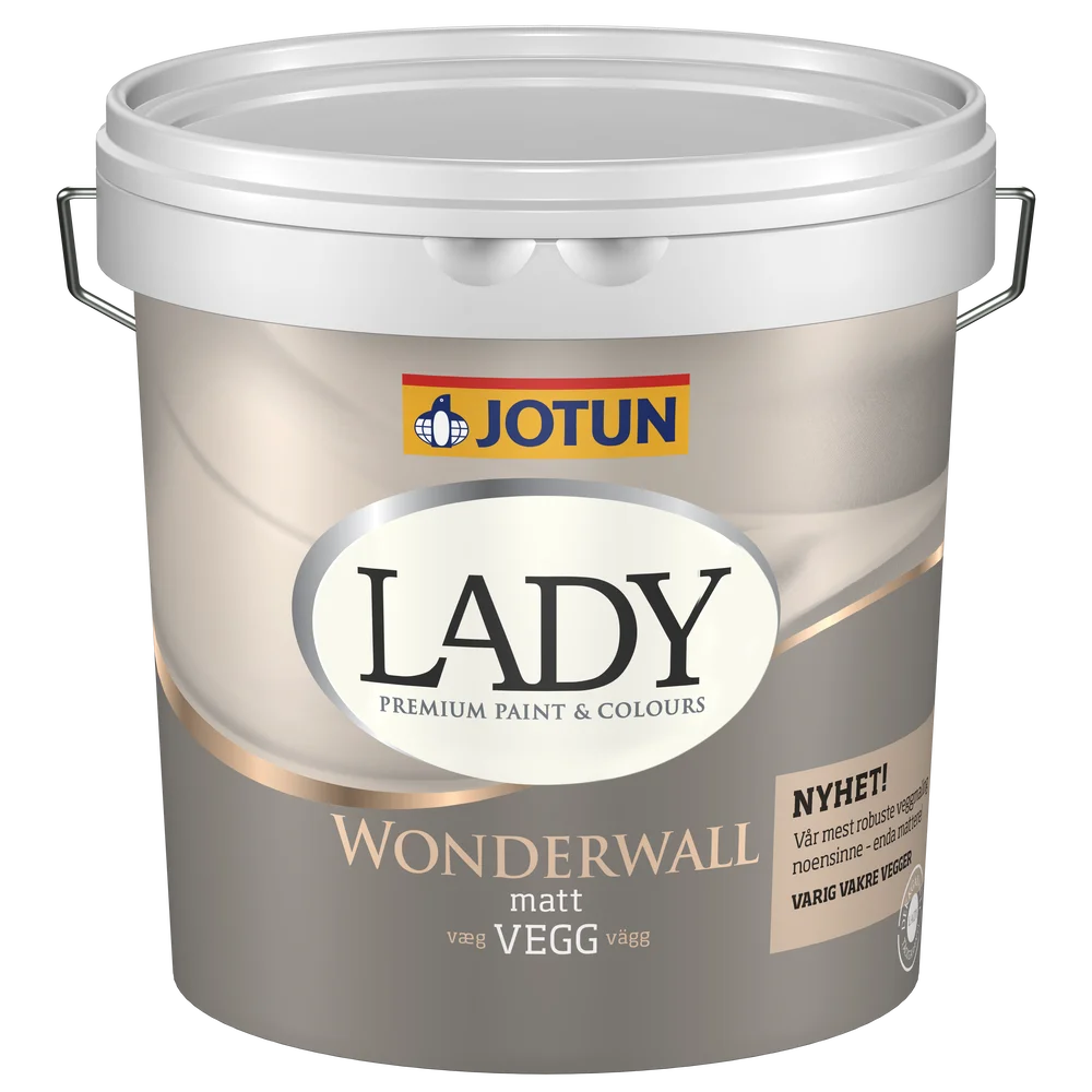 Jotun Wonderwall a-base 2,7 liter v:7679600 Jotun Wonderwall a-base 2,7 liter v:7679600
