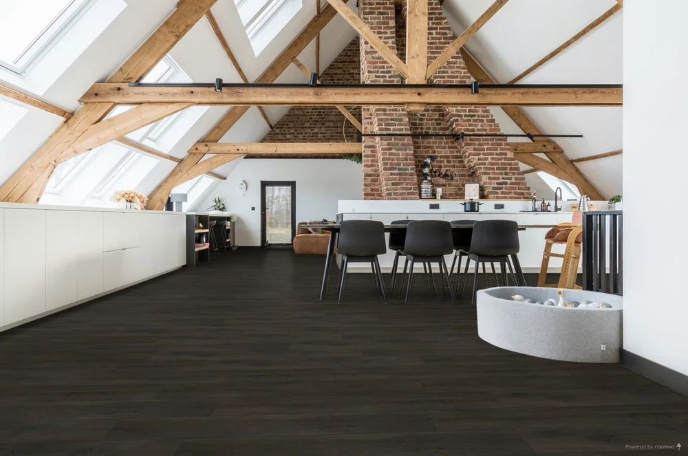 Vinylgulv Naturals Raven med korkunderlag v:3600034