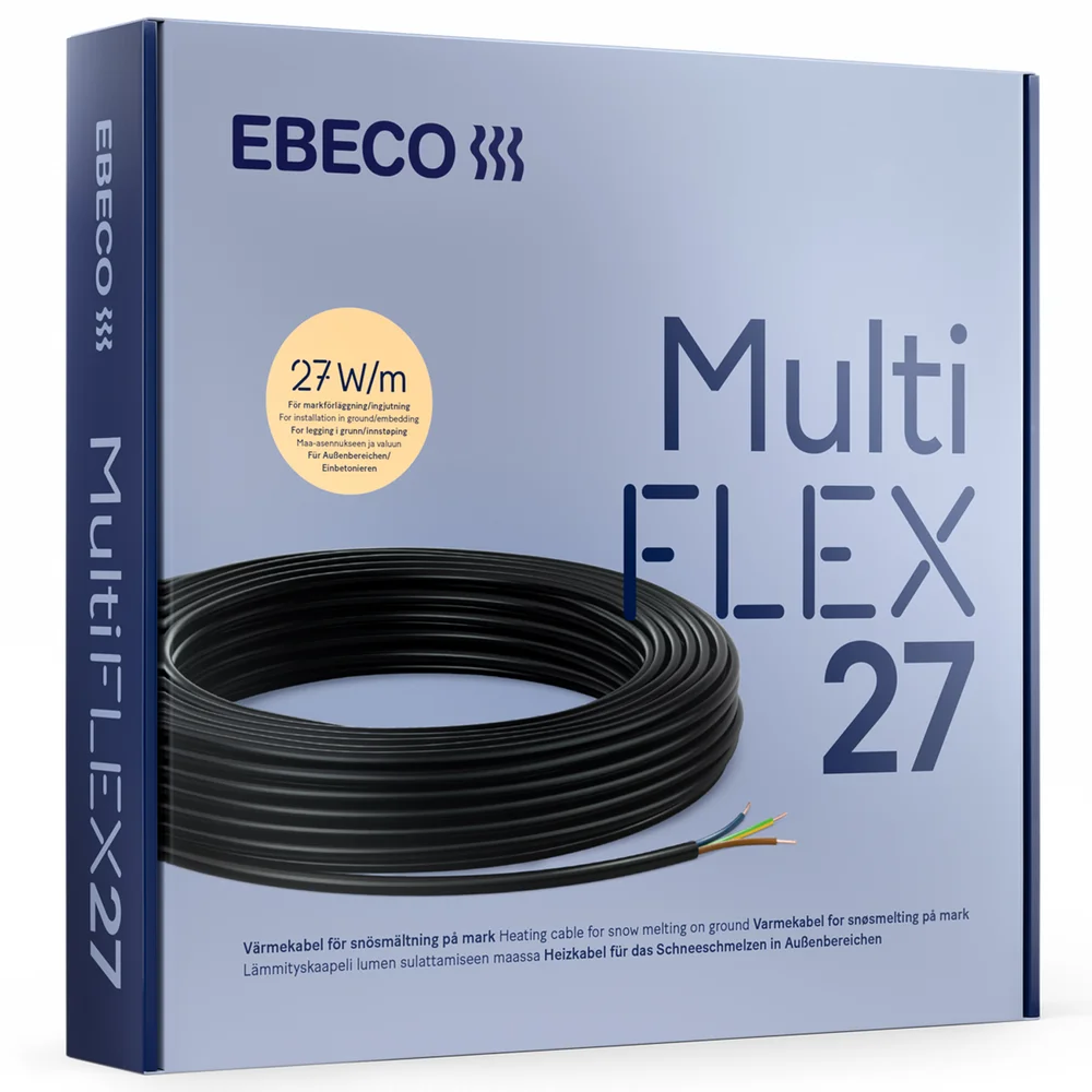 EBECO MULTIFLEX 27 VARMEKABEL 46 M 1300 W v:7816730