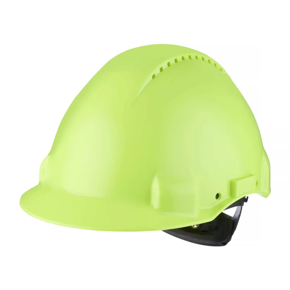 3M Skyddshjälm Uvicator, rattjustering, ventilerad, varselgul, G3000NUV-GB v:4503593 3M Skyddshjälm Uvicator, rattjustering, ventilerad, varselgul, G3000NUV-GB v:4503593