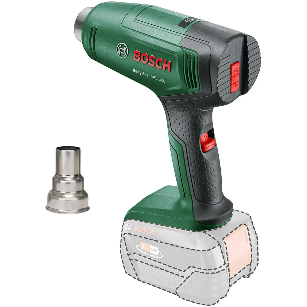 BOSCH VARMLUFTPISTOL EASYHEAT 18V-500 SOLO v:7882671